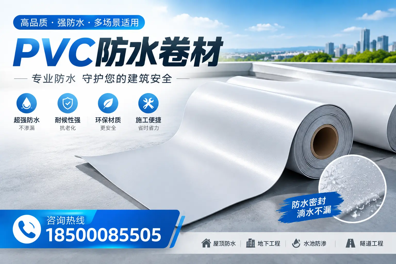 PVC防水卷材的市场竞争分析,自贡品牌选择参考